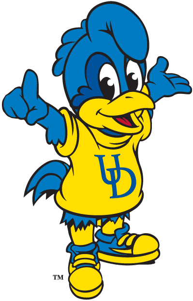 Delaware Blue Hens 1993-Pres Mascot Logo v11 iron on transfers for fabric